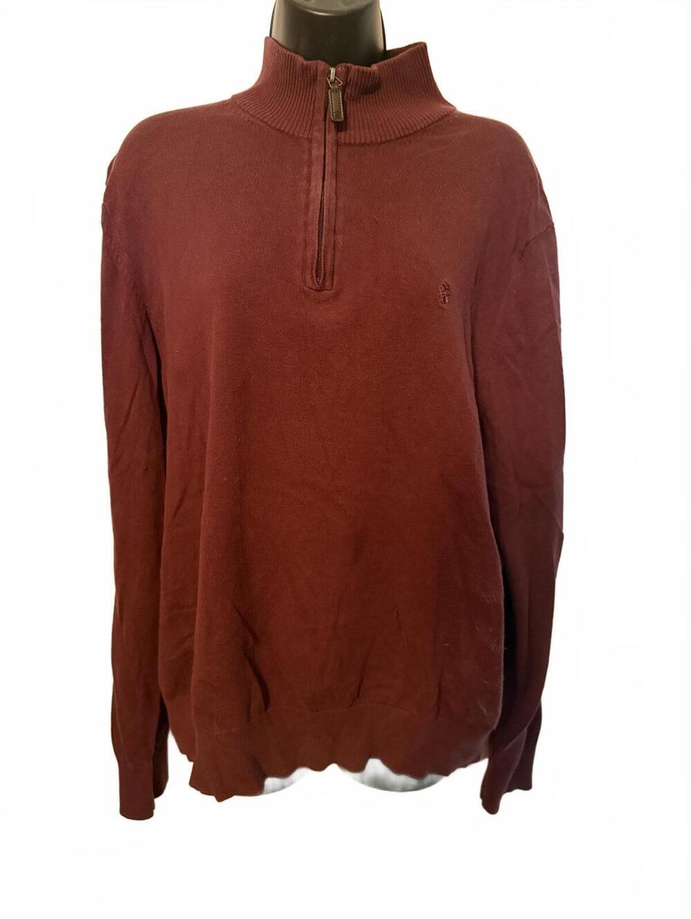 Izod quarter zip mock turtleneck XLG